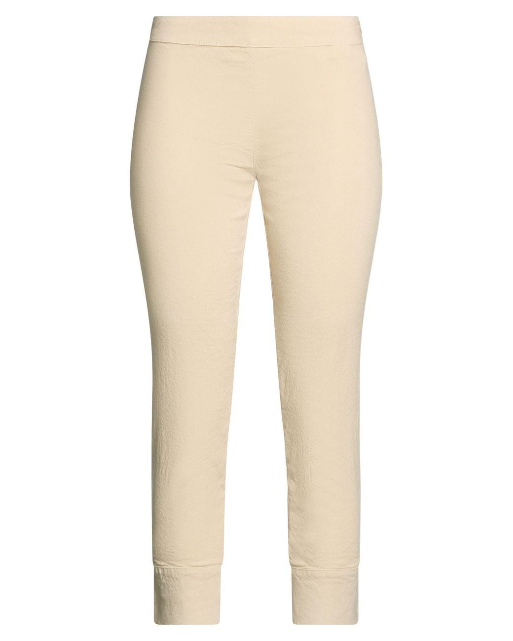 120% Lino Natural Pants Linen, Cotton, Elastane