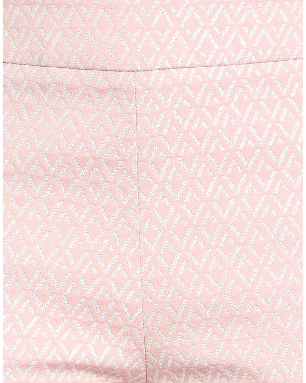 True Royal Pink Pants Cotton, Polyamide, Polyester, Elastane
