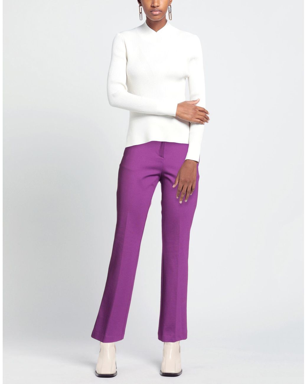 Nenette Purple Pants
