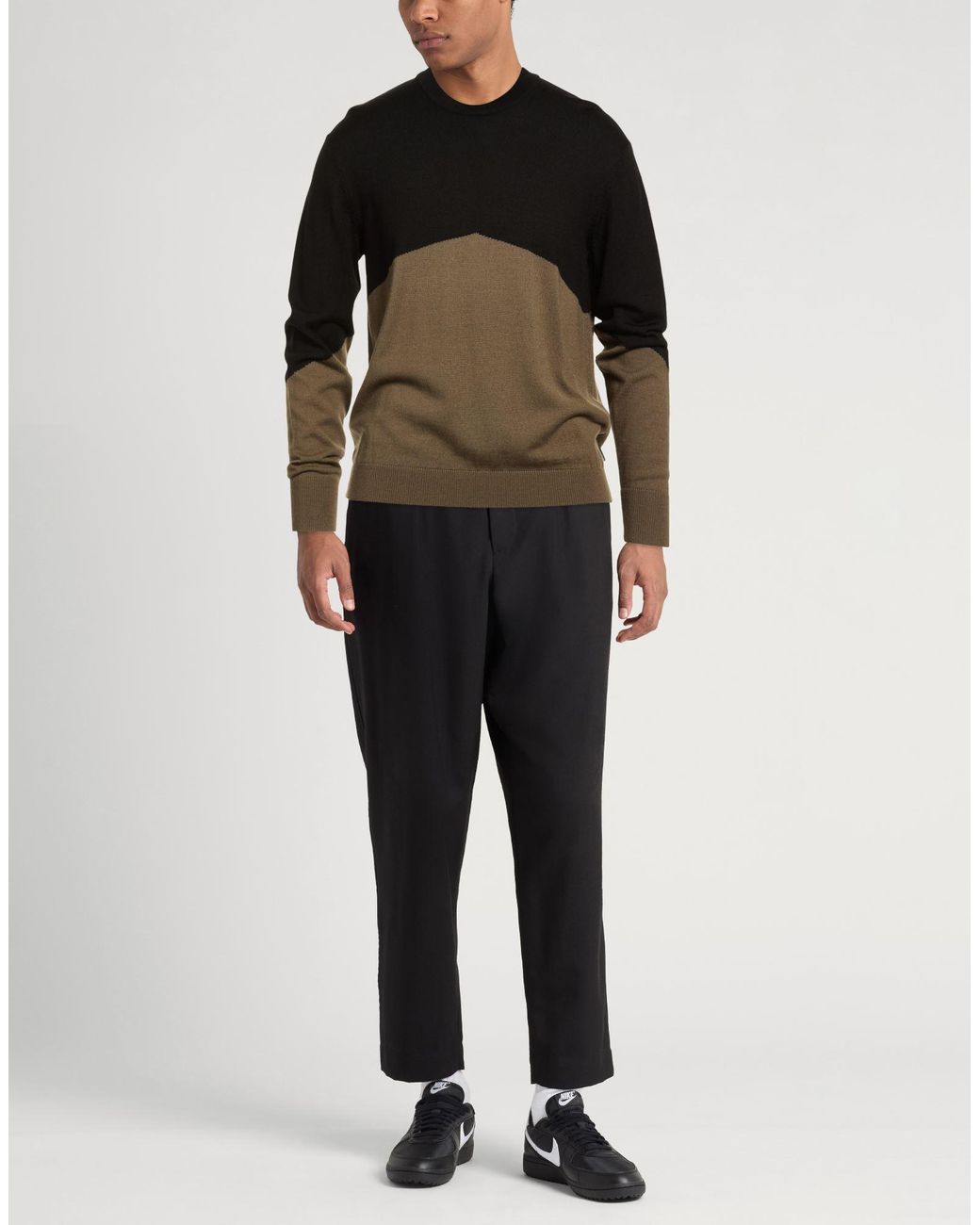 ARMANI EXCHANGE Black Sweaters for men