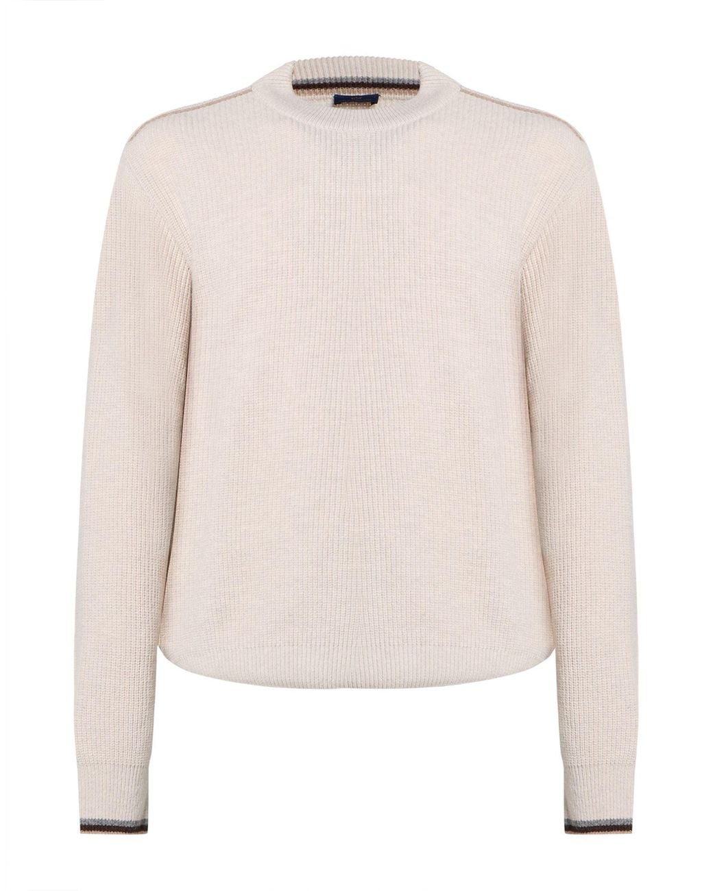 Paul & Shark White Sweater Wool, Nylon for men