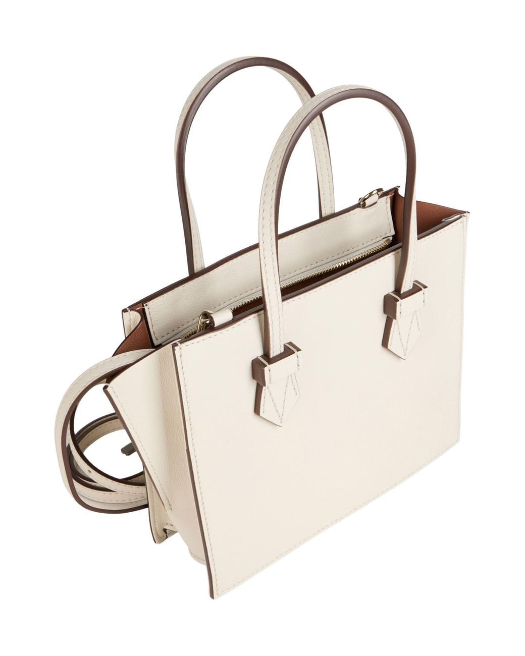 Moreau Paris Natural Handbag Leather