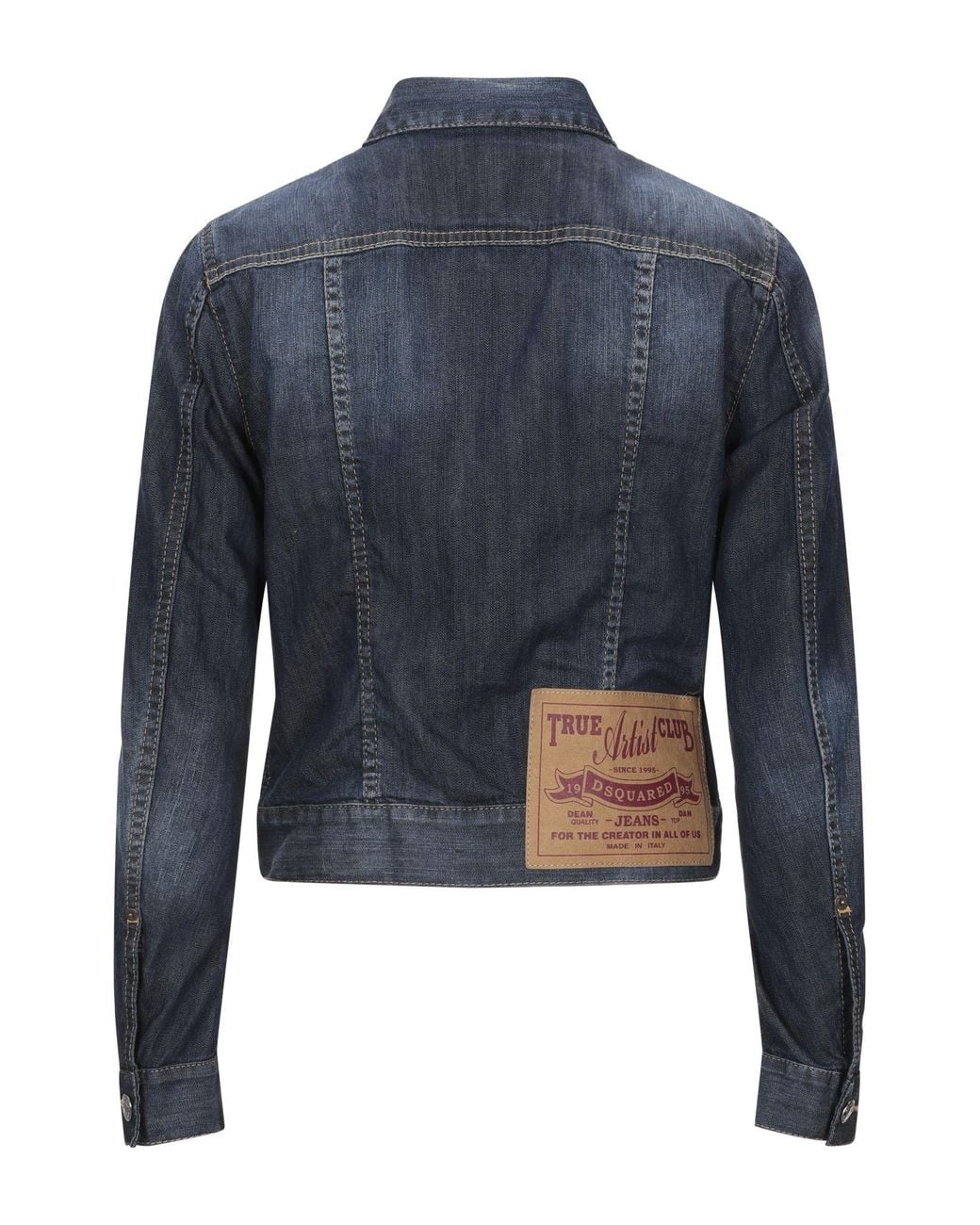 DSquared² Blue Denim Outerwear