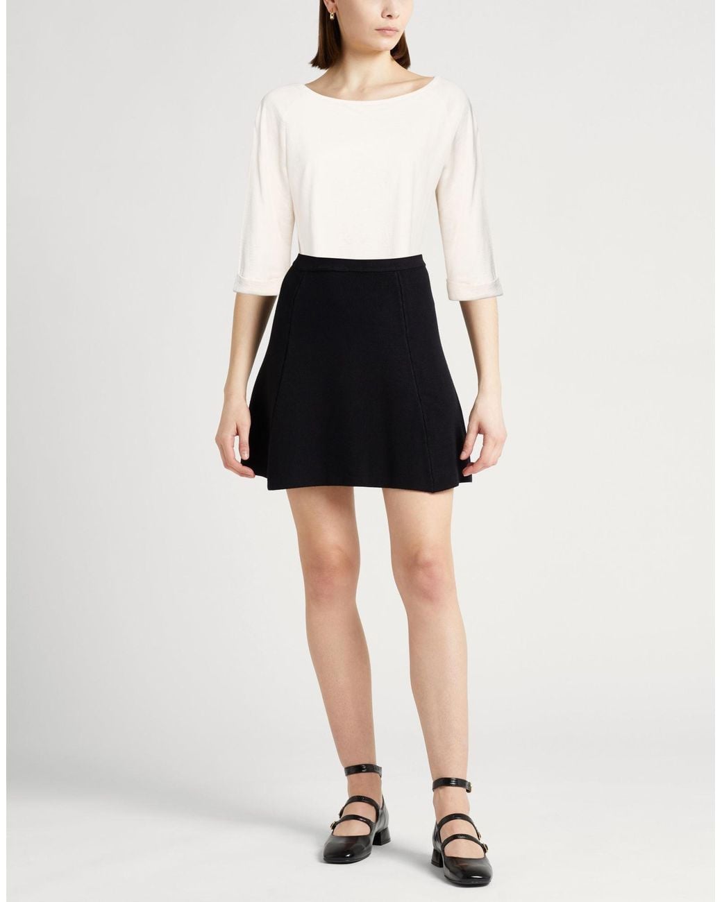 Majestic Filatures White Ivory T-Shirt Organic Cotton, Cashmere
