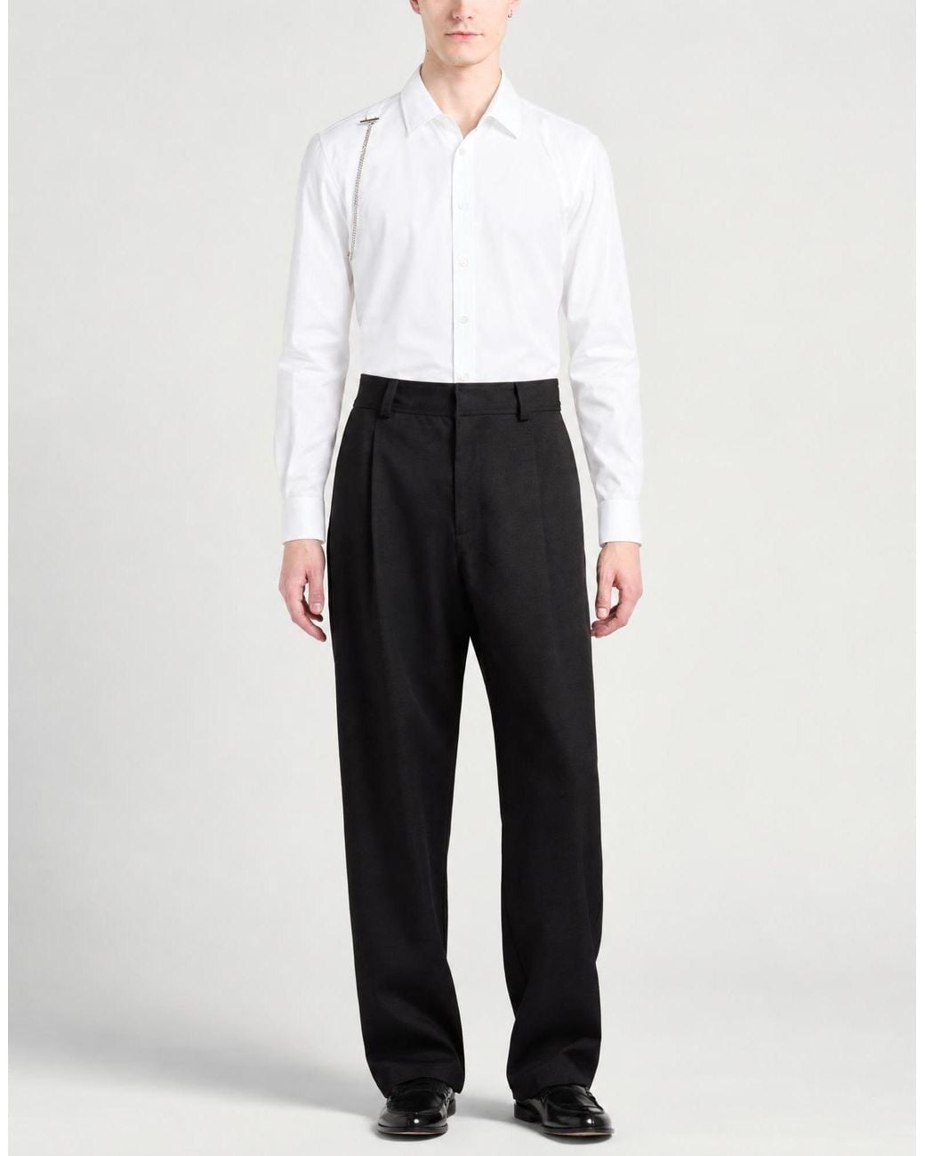 McQueen White Shirt for men