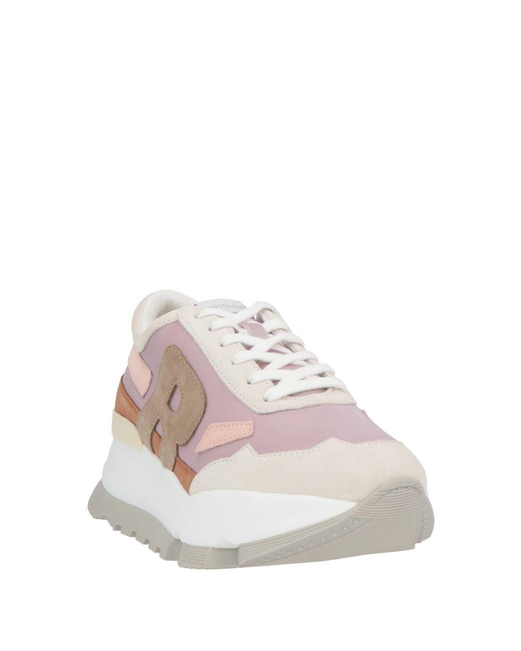 Rucoline Purple Lilac Sneakers Cow Leather, Polyurethane