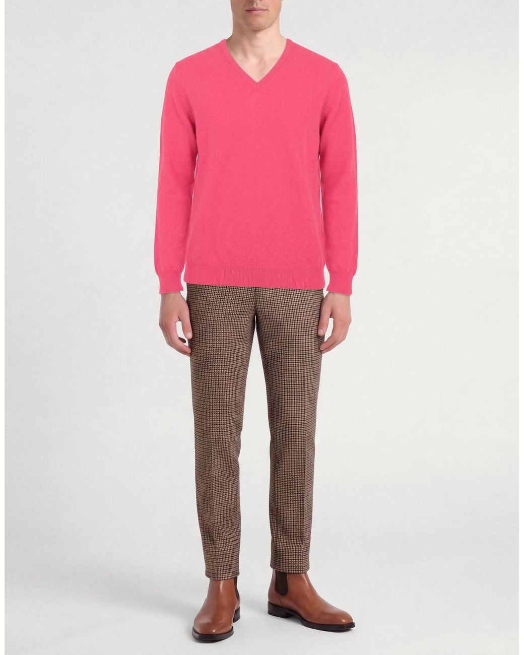 Pullover di Fedeli in Pink da Uomo