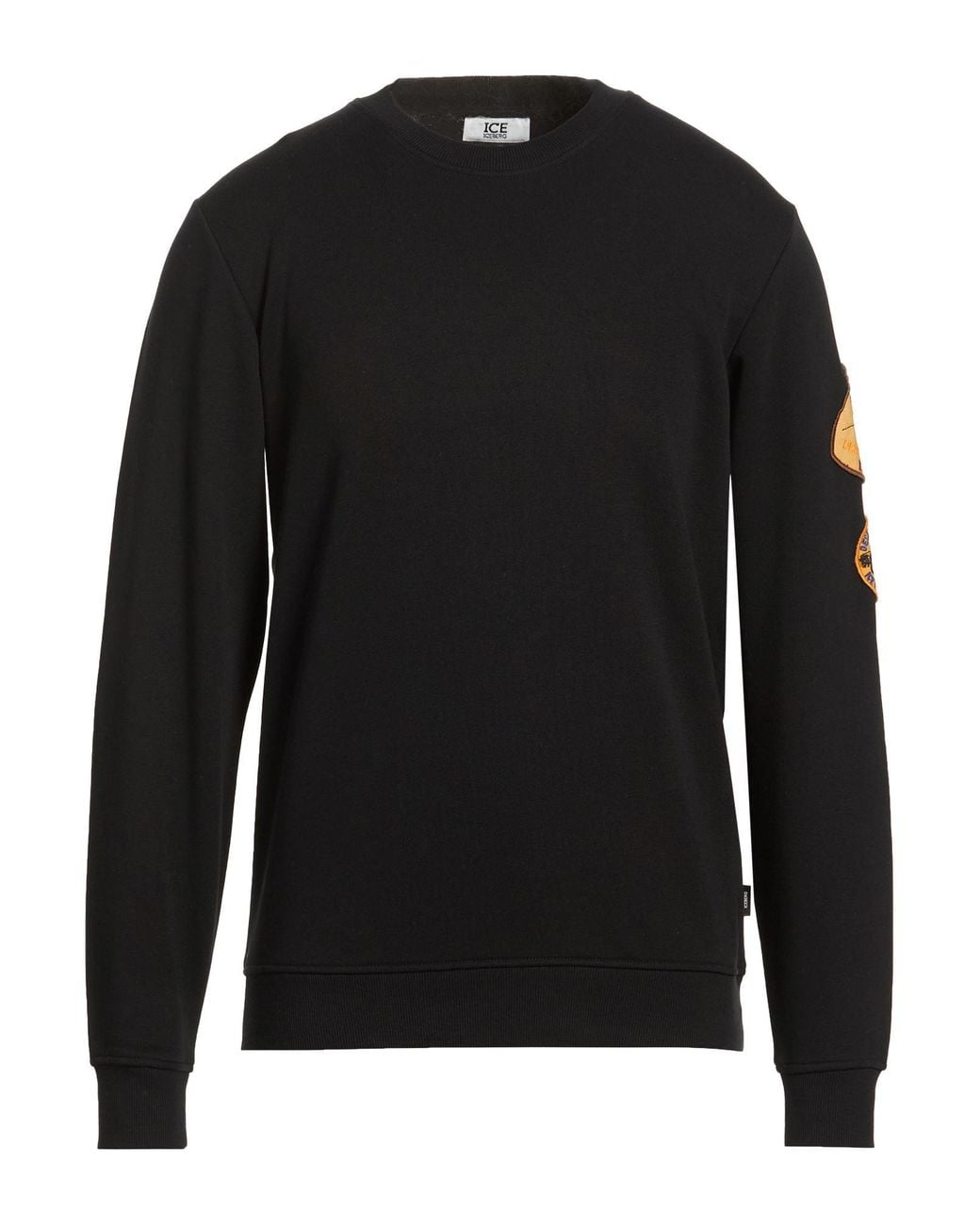 Ice Iceberg Black Sweatshirt Cotton for men