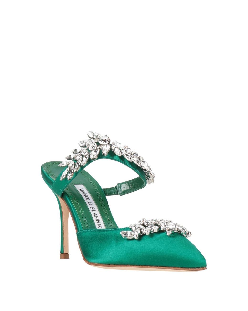 Manolo Blahnik Green Mules & Clogs