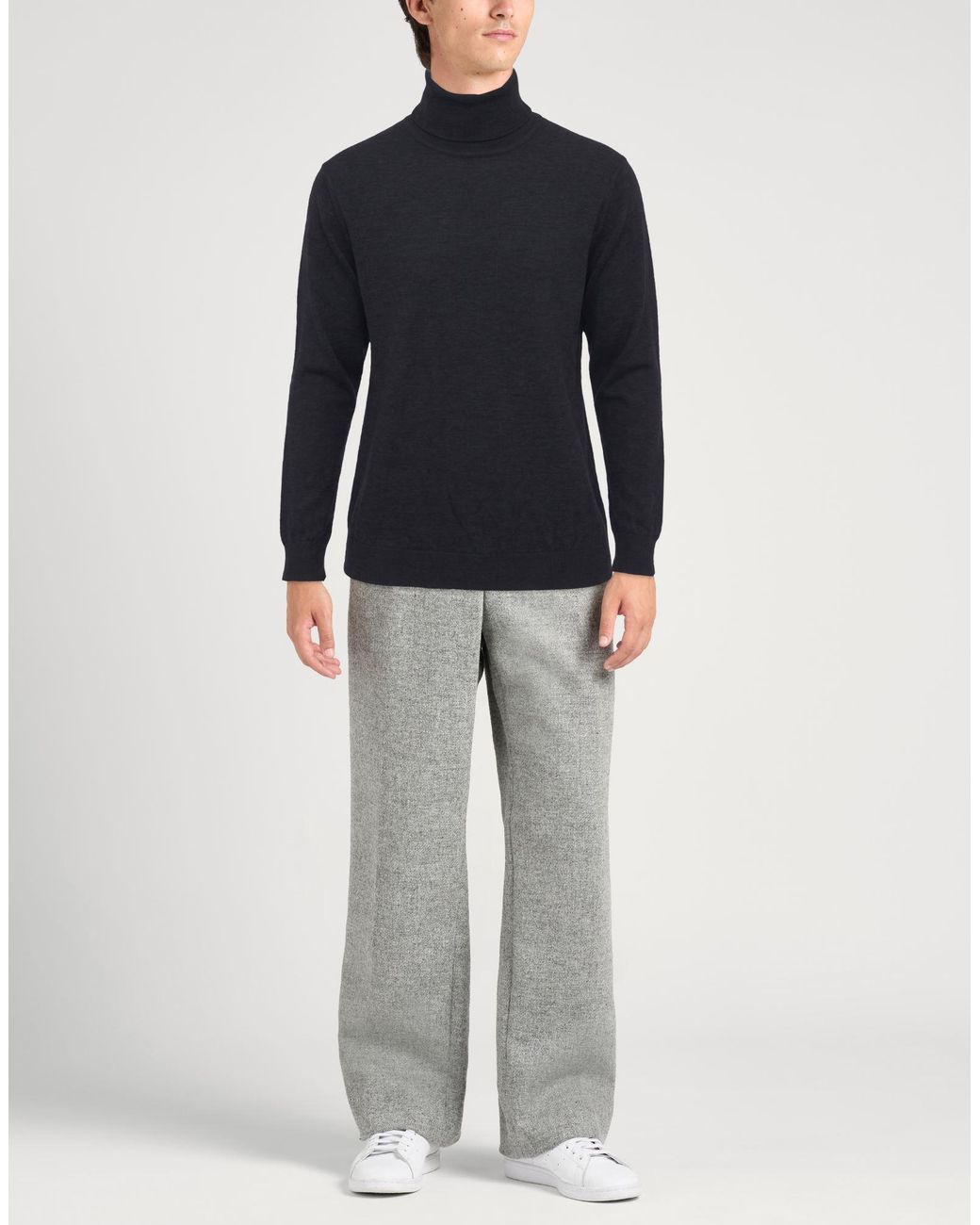Alpha Studio Rollkragenpullover in Blue für Herren