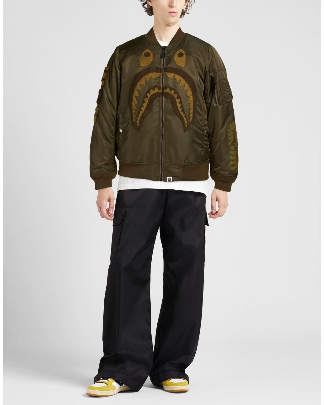 A Bathing Ape Green Jacket for men