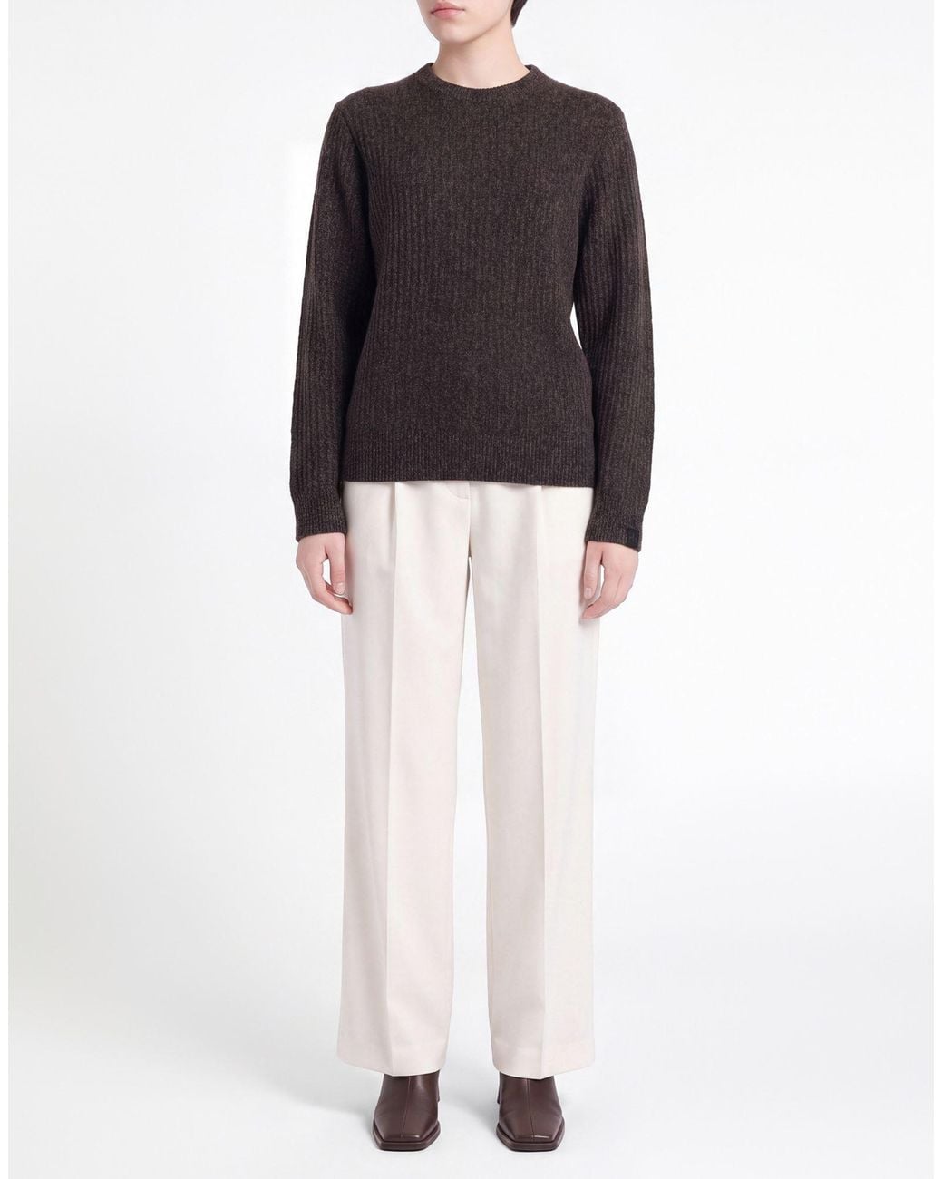 Rag & Bone Black Charcoal Sweater Cashmere