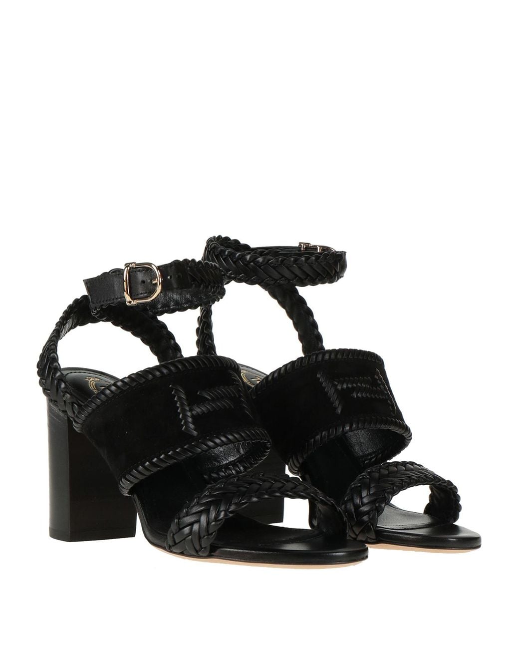 Tod's Black Sandale