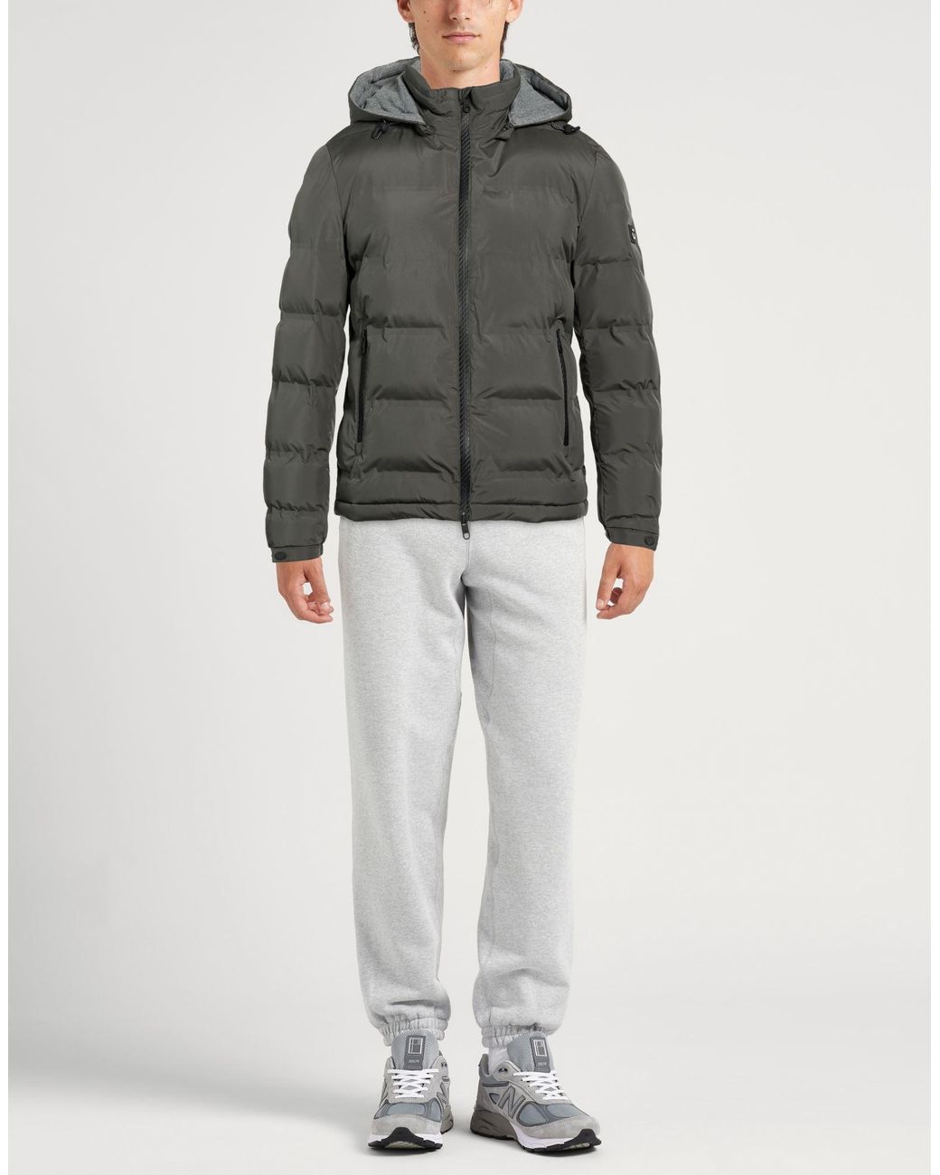 CoSTUME NATIONAL Gray Puffer for men