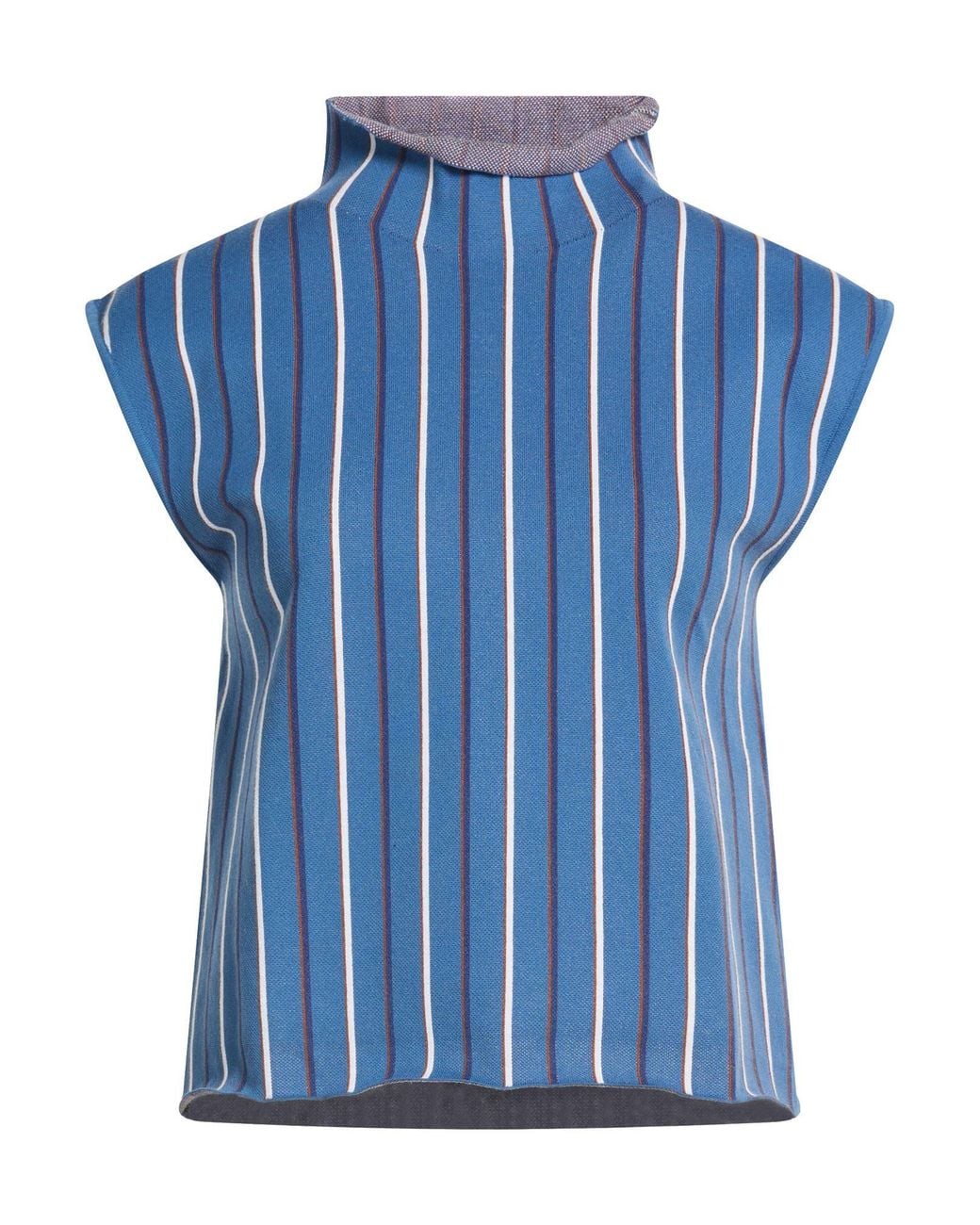 Marni Blue Top Polyamide, Viscose, Polyester