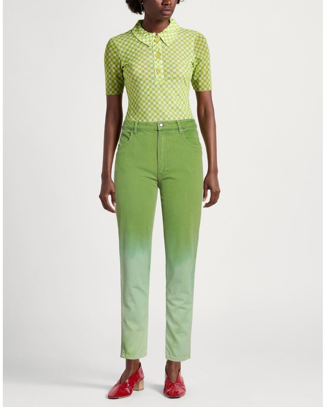 Eckhaus Latta Green Jeans