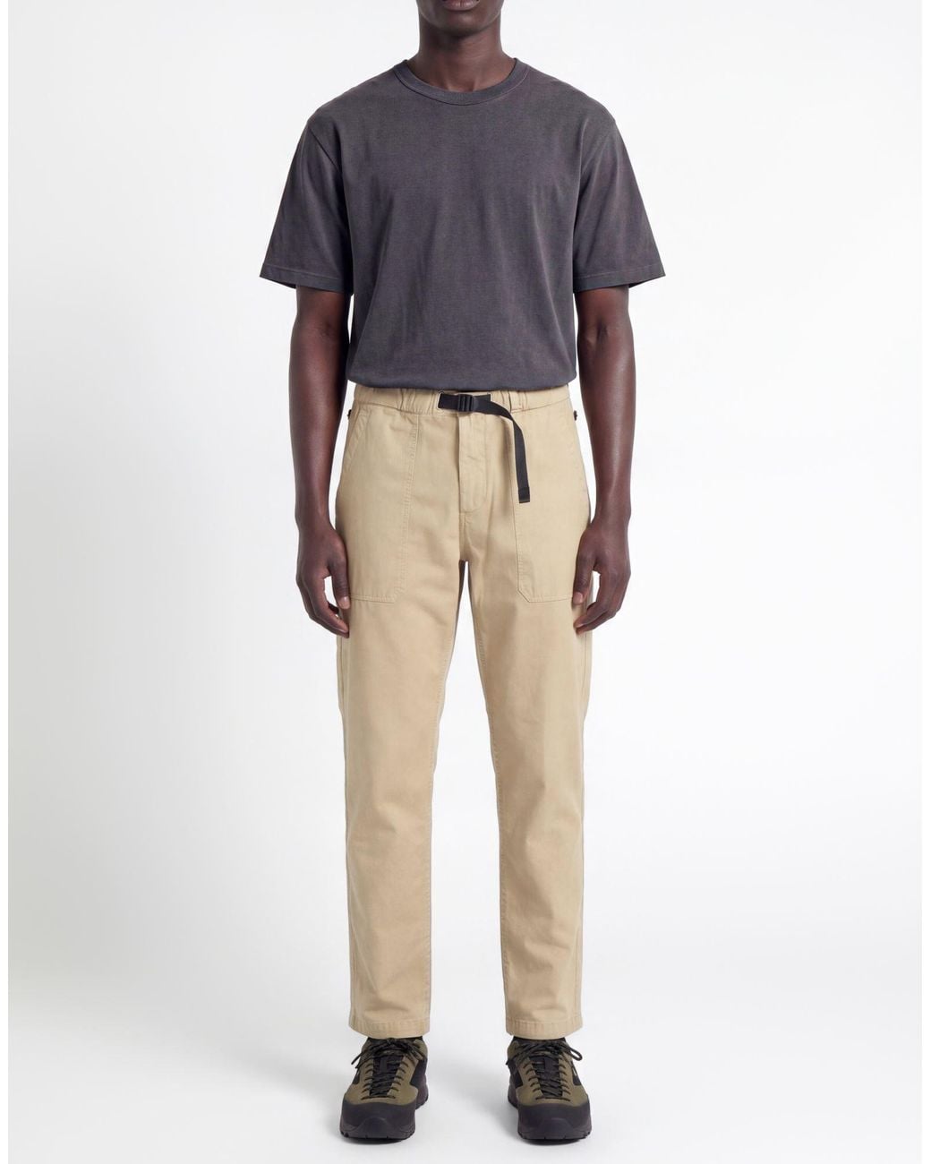White Sand Natural Pants Cotton for men