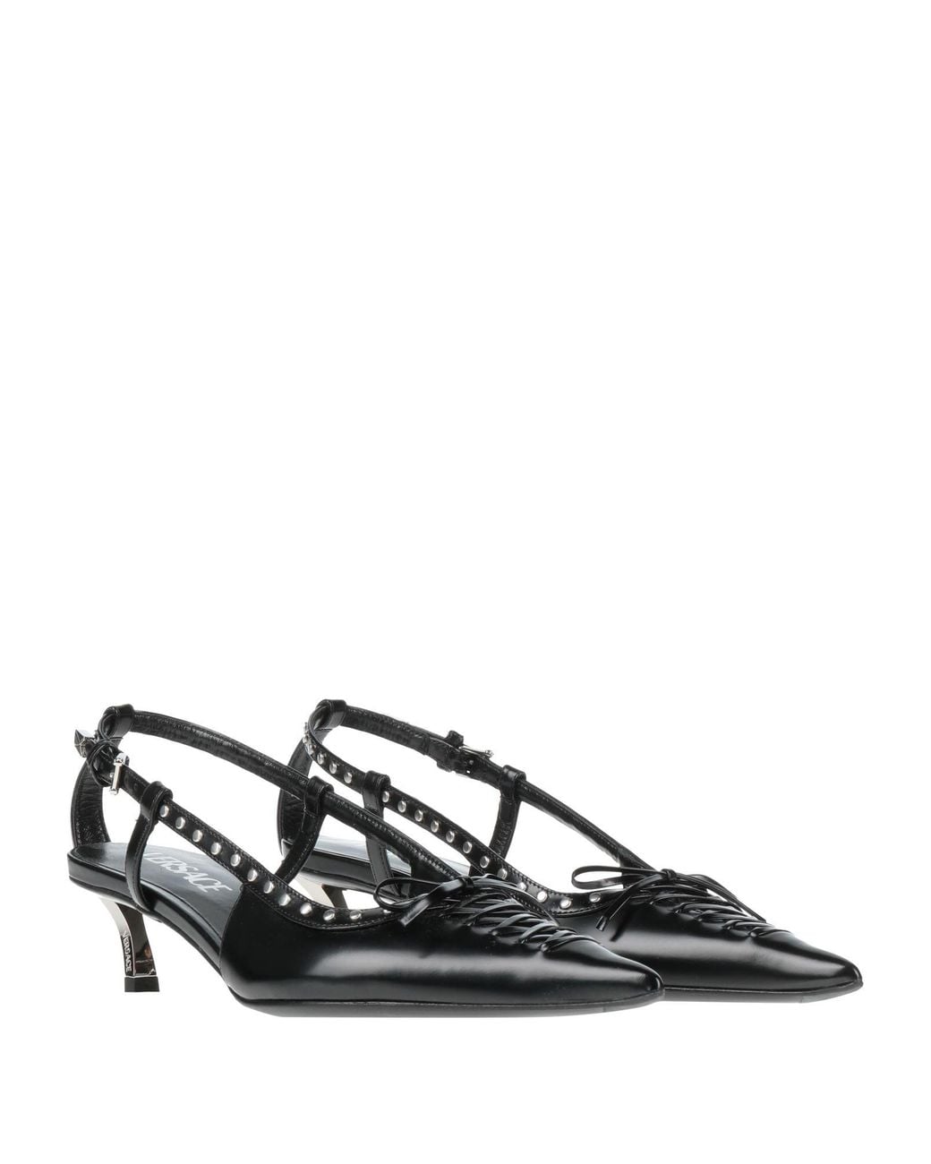 Versace Black Pumps