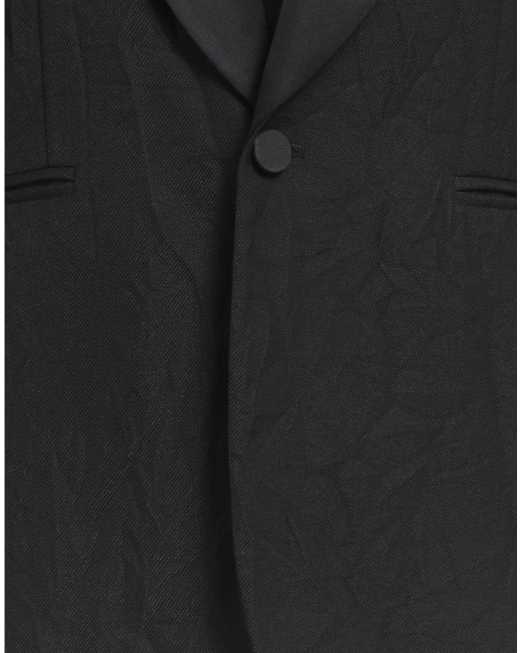 Department 5 Black Blazer Polyester, Viscose, Polyamide