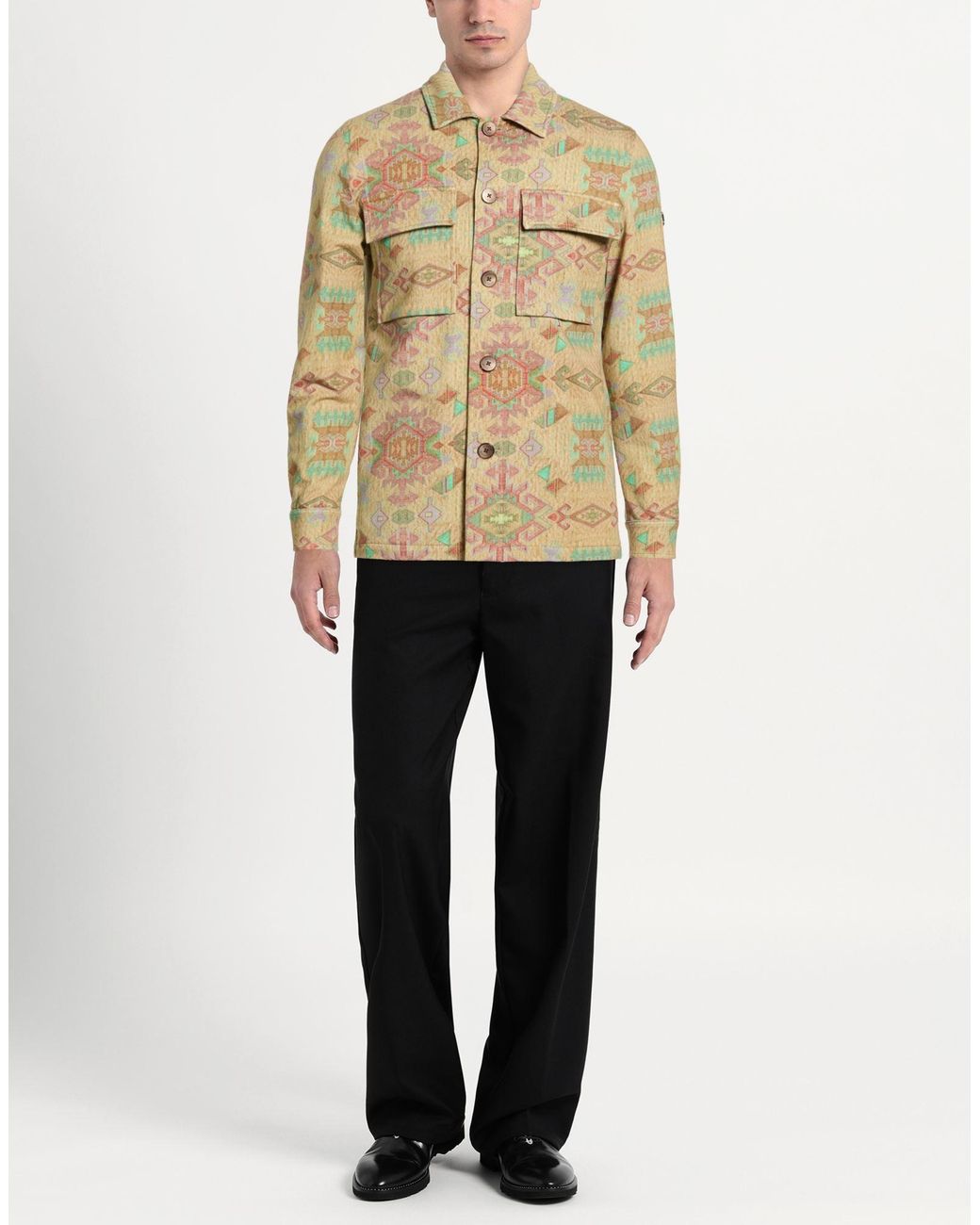 DISTRETTO 12 Green Shirt for men