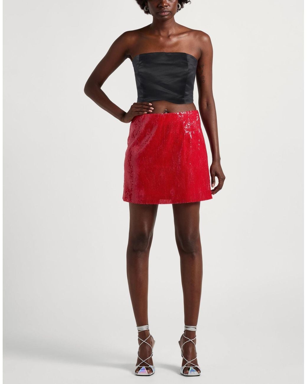 Carla G Black Top Polyester