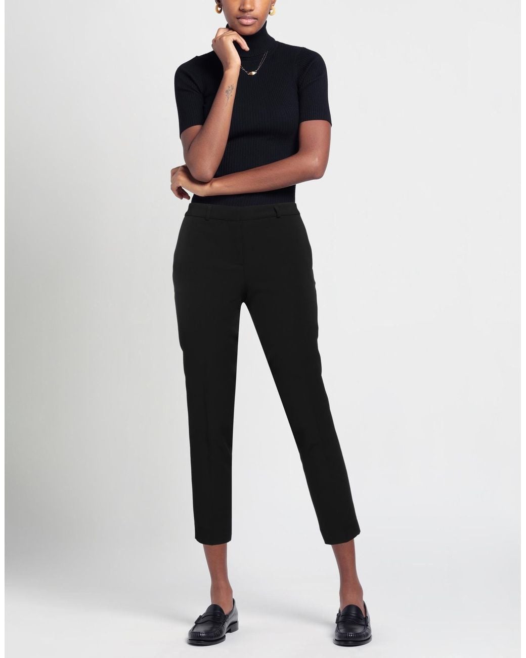 SIMONA CORSELLINI Black Pants