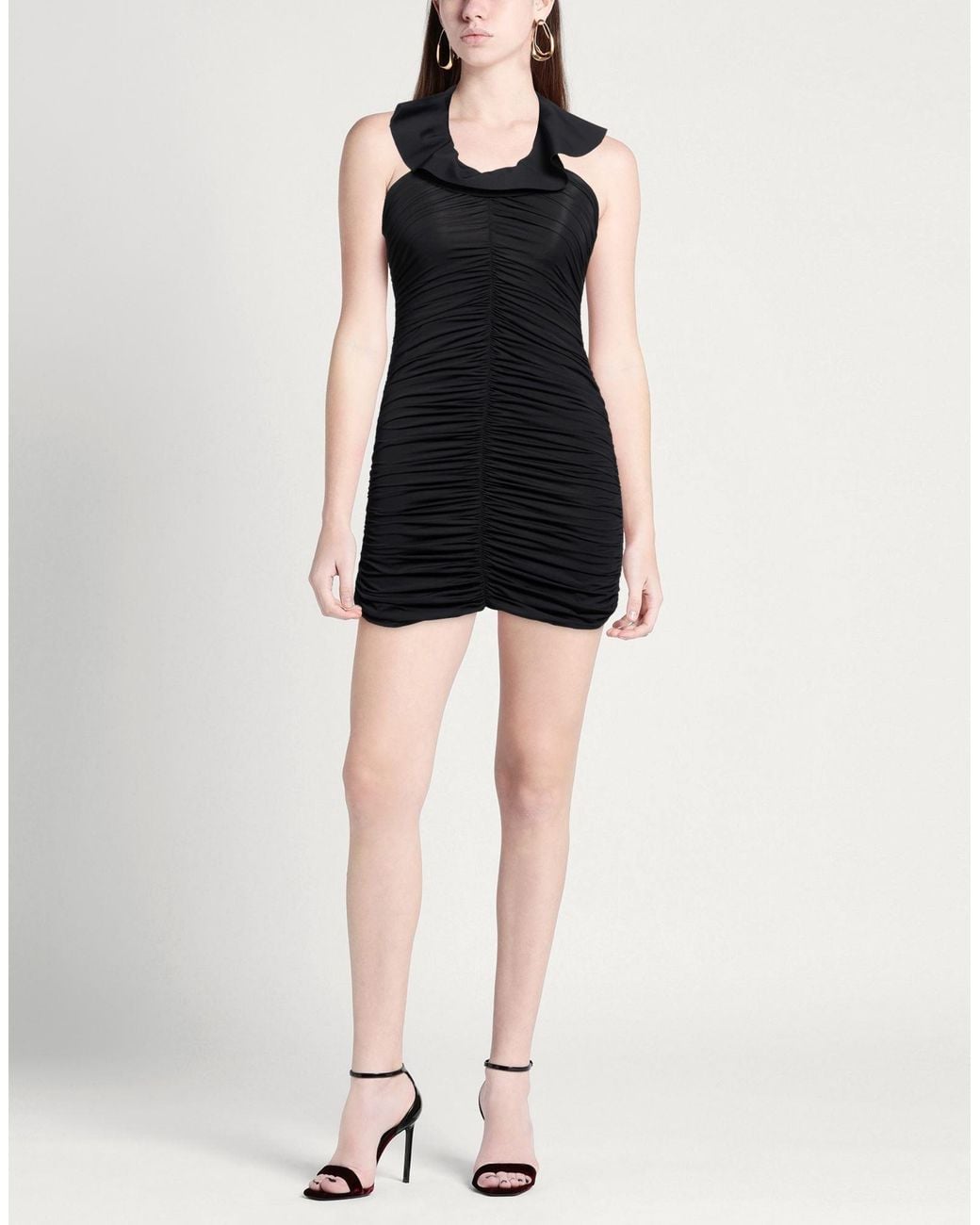 Maygel Coronel Black Mini Dress Polyamide, Elastane