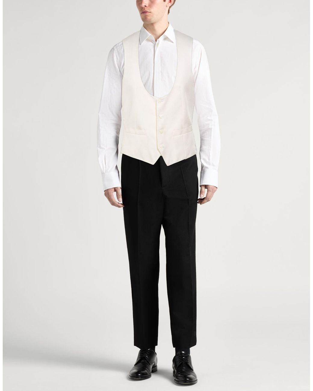 Corneliani White Waistcoat for men