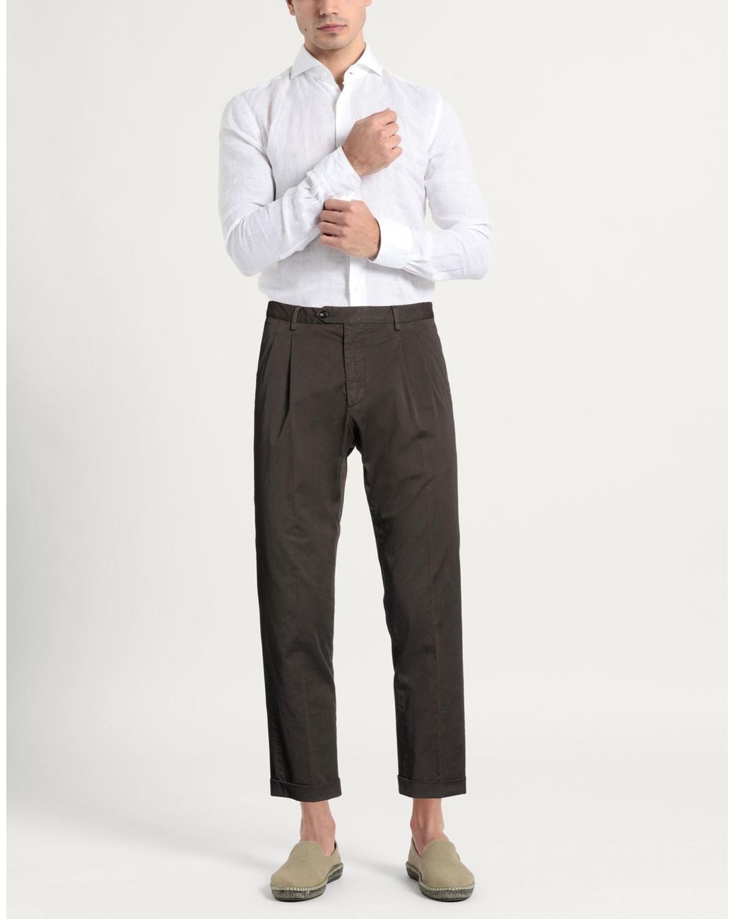Drumohr Gray Trouser for men