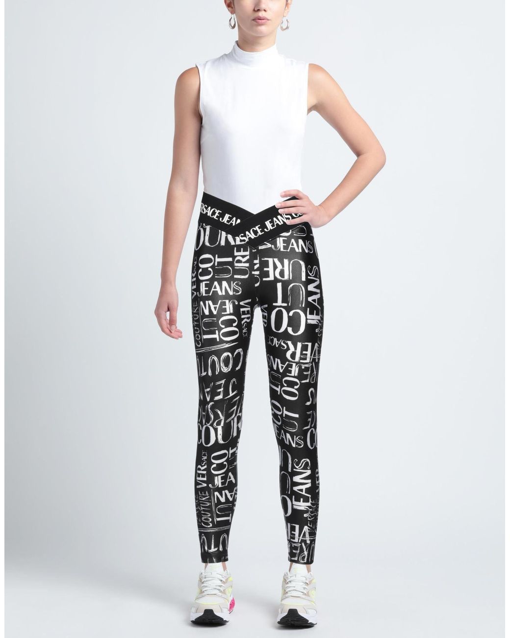 Versace Jeans Couture Black Leggings