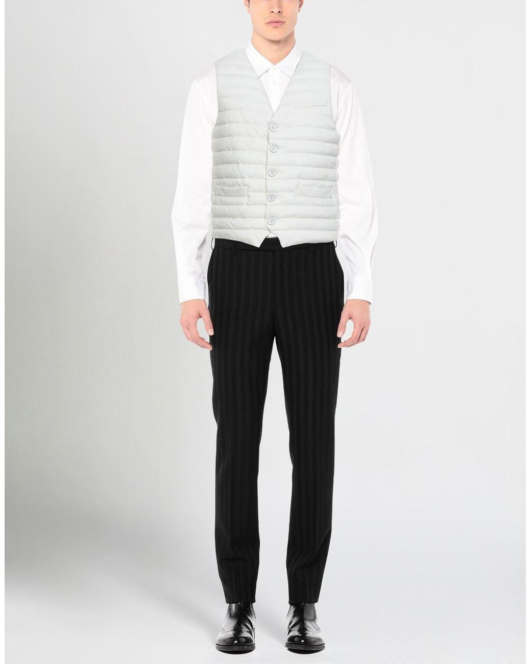 Herno White Waistcoat for men
