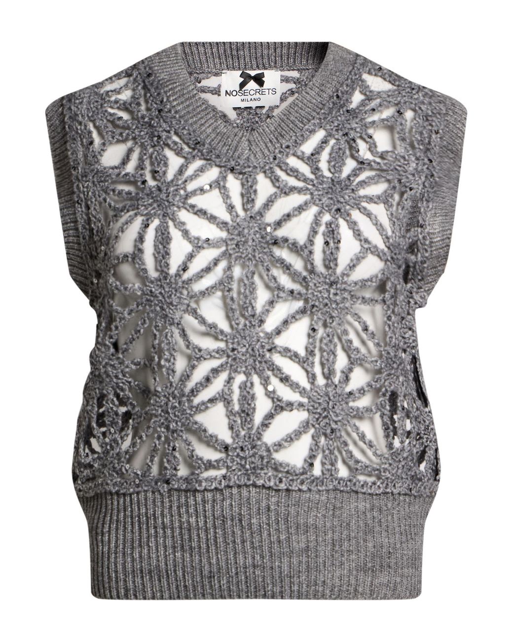 Pullover No Secrets de color Gray