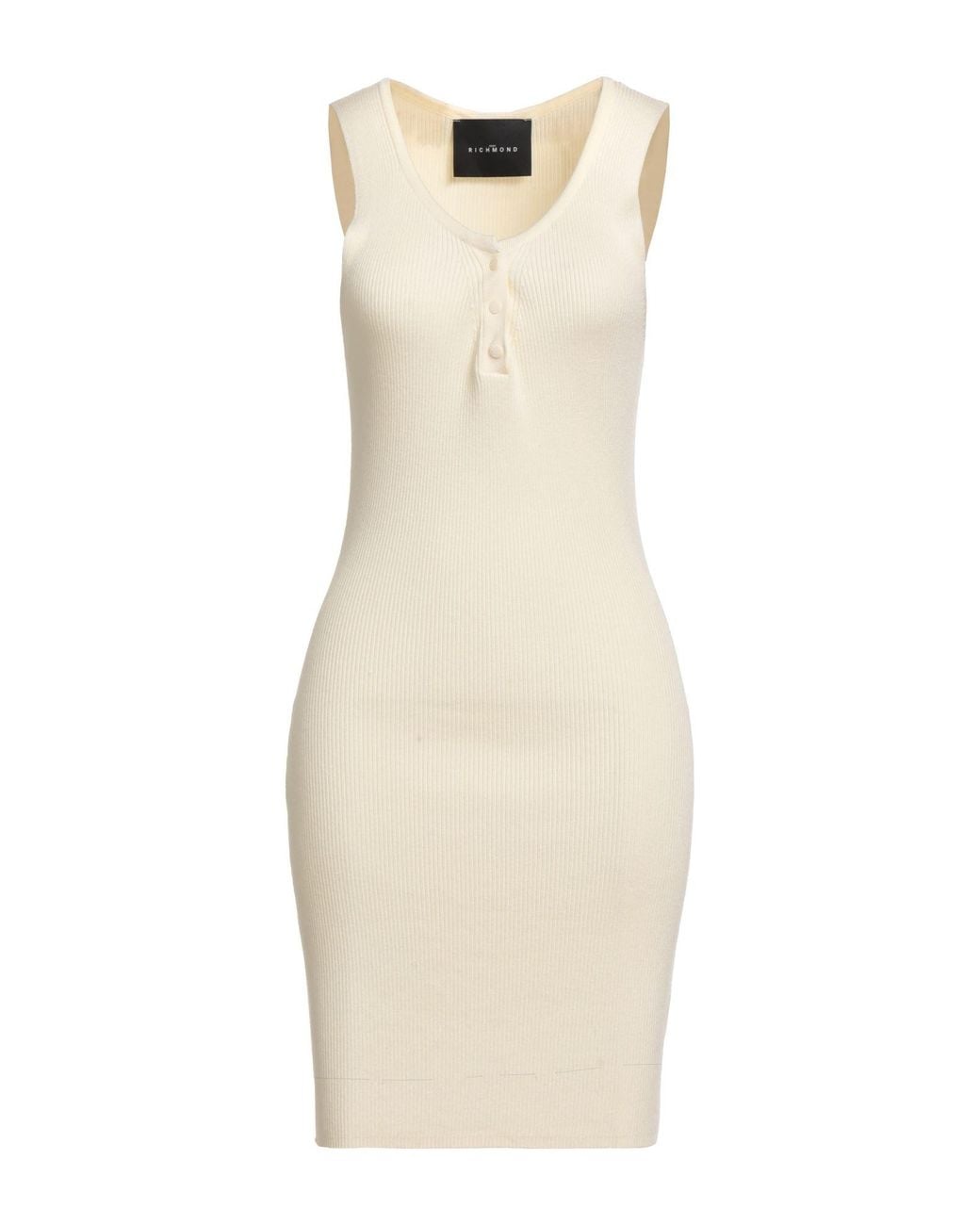 John Richmond Natural Mini Dress
