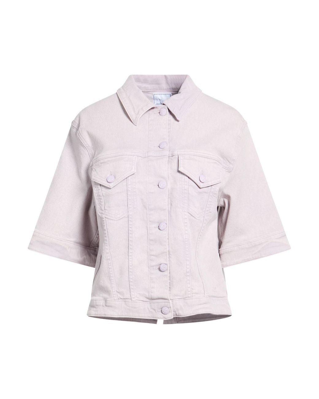 Jacob Cohen Pink Denim Outerwear