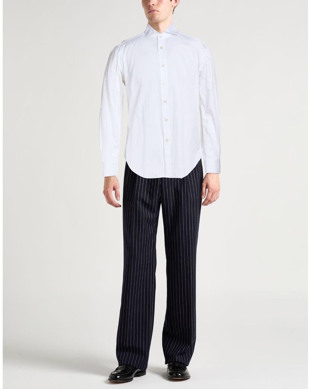 Kiton White Shirt for men