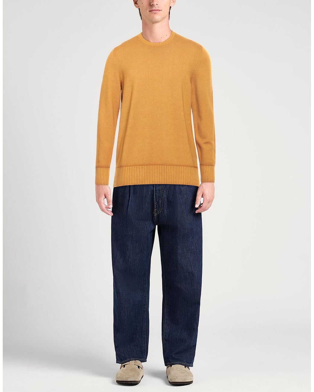Drumohr Orange Sweater for men