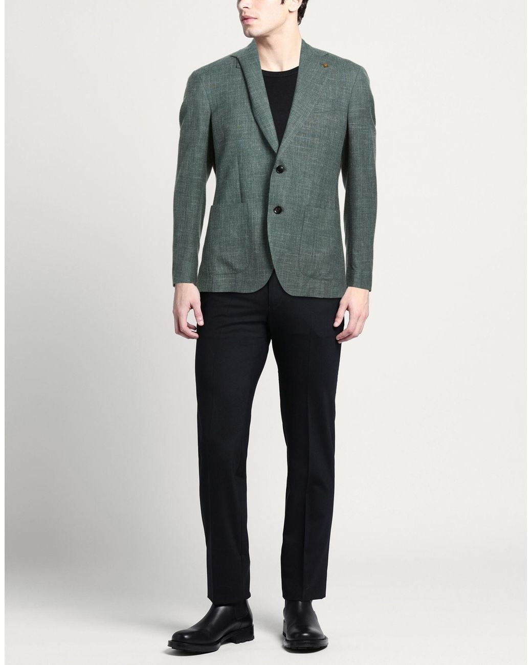 Sartoria Latorre Green Blazers for men