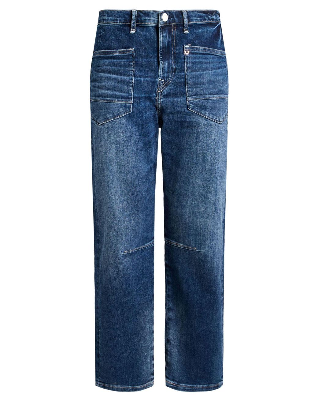 True Religion Blue Jeans Cotton, Polyester, Elastane
