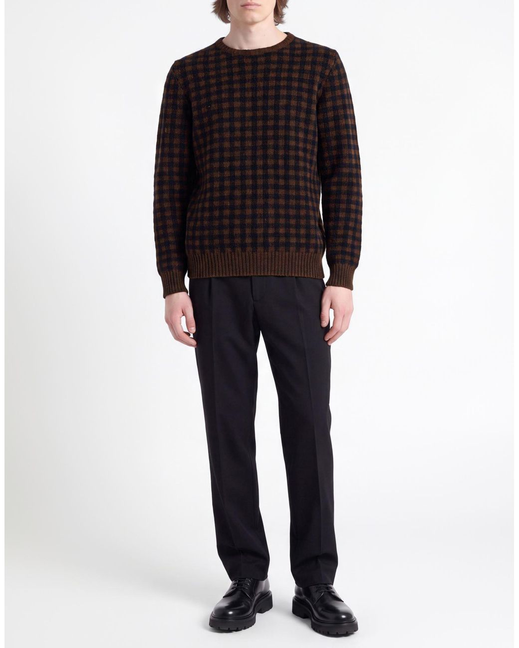 Pullover Isaia pour homme en coloris Black