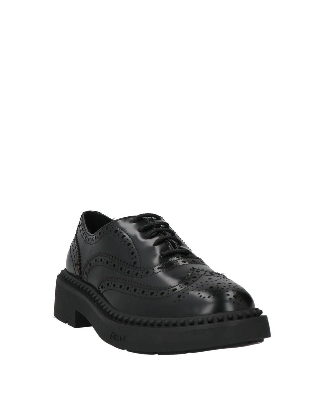 Ash Black Lace-up Shoes