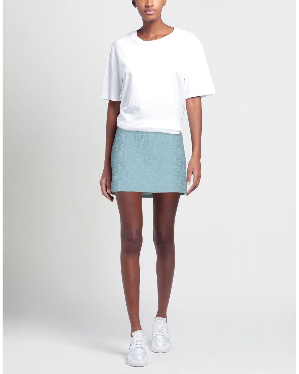 Rohe Blue Mini Skirt