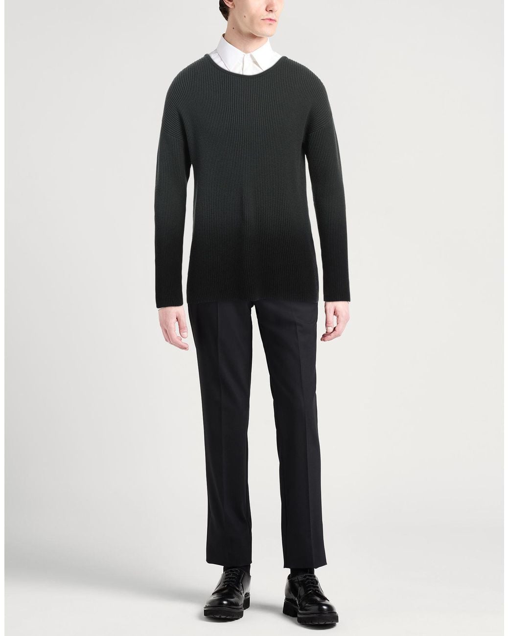 Pullover di Giorgio Armani in Black da Uomo