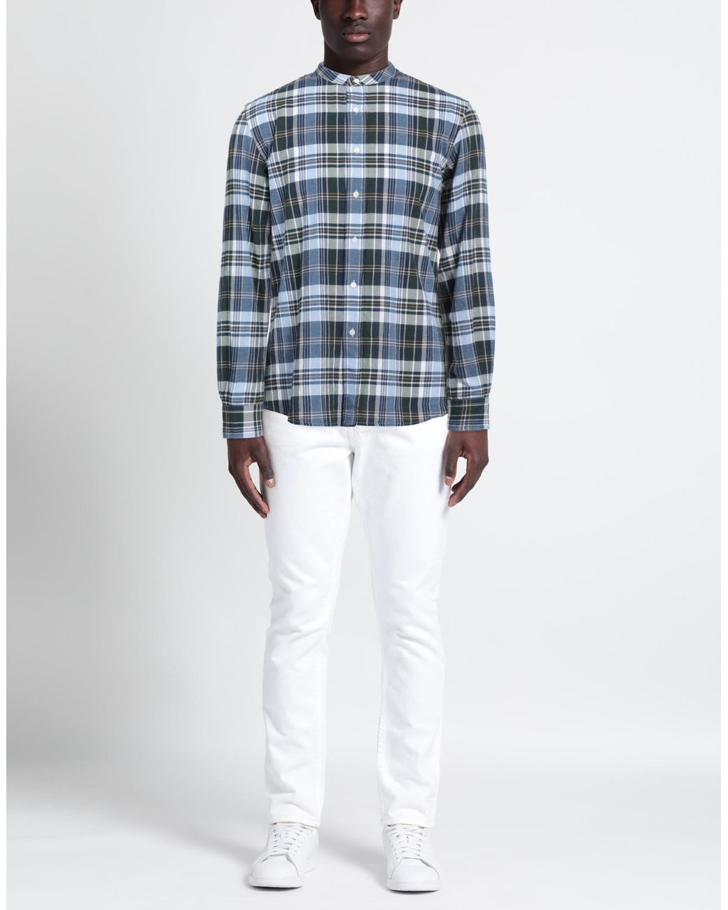 Aspesi Blue Shirt for men