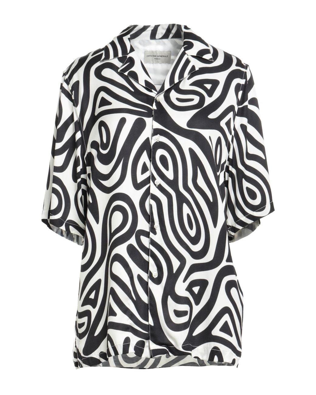 Officine Generale White Shirt Viscose