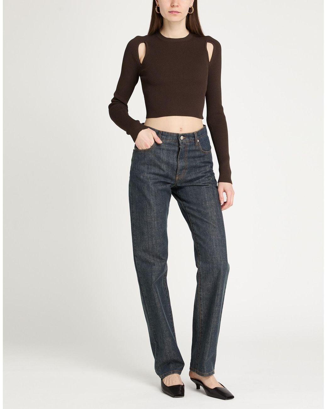 Max Mara Brown Pullover