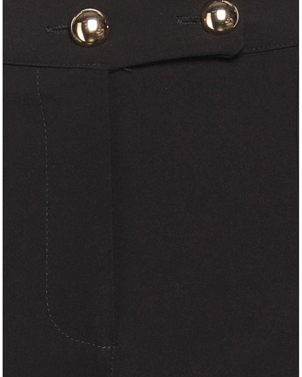 Siste's Black Pants Polyester, Elastane
