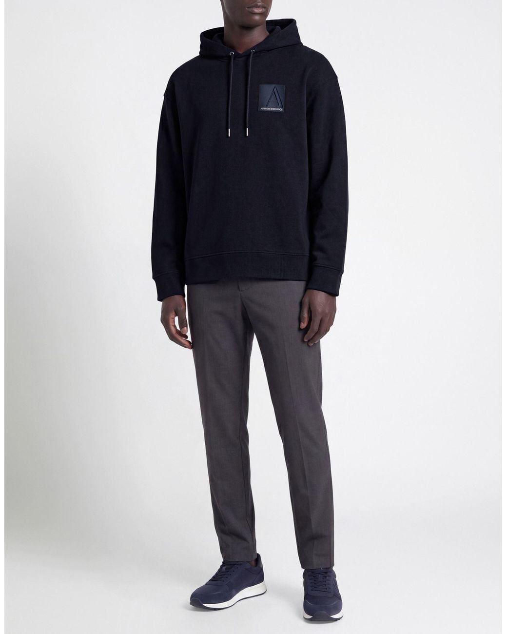 ARMANI EXCHANGE Blue Sweatshirts for men