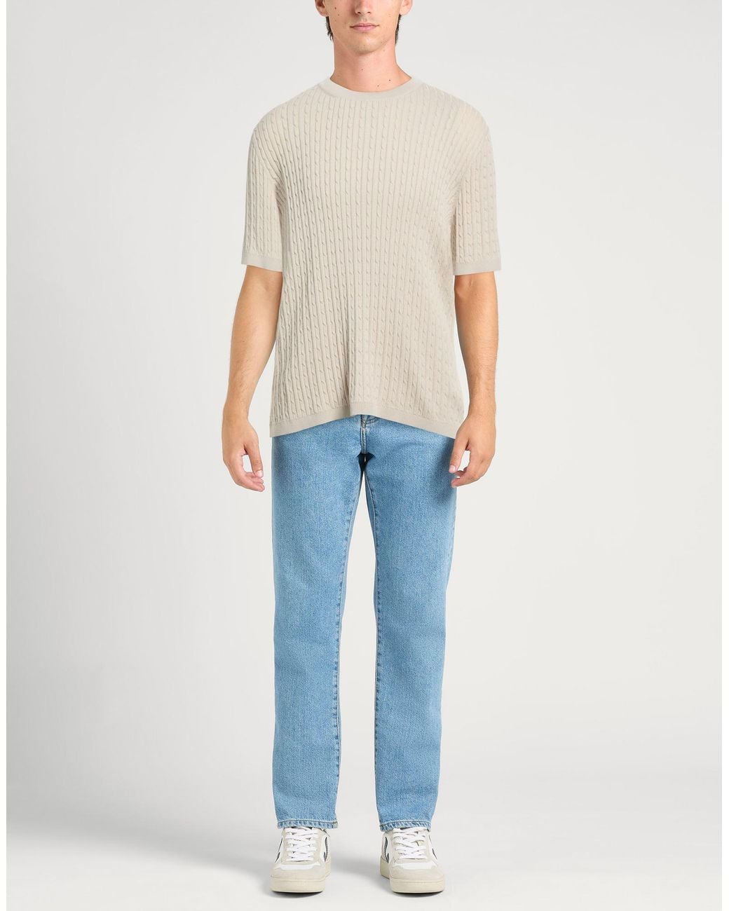 Pullover Alpha Studio pour homme en coloris White