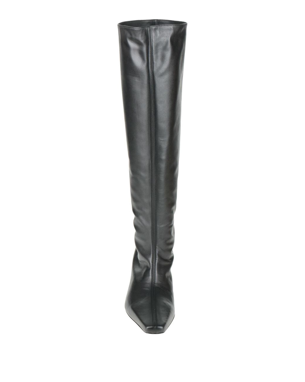 Staud Black Boot Leather