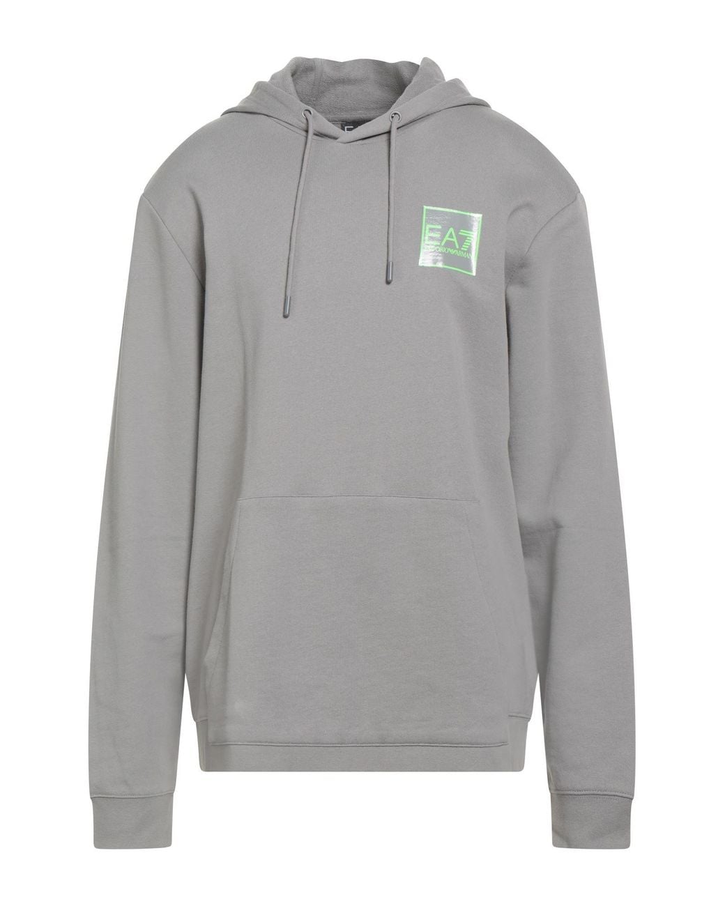 Emporio Armani Gray Sweatshirt Cotton for men